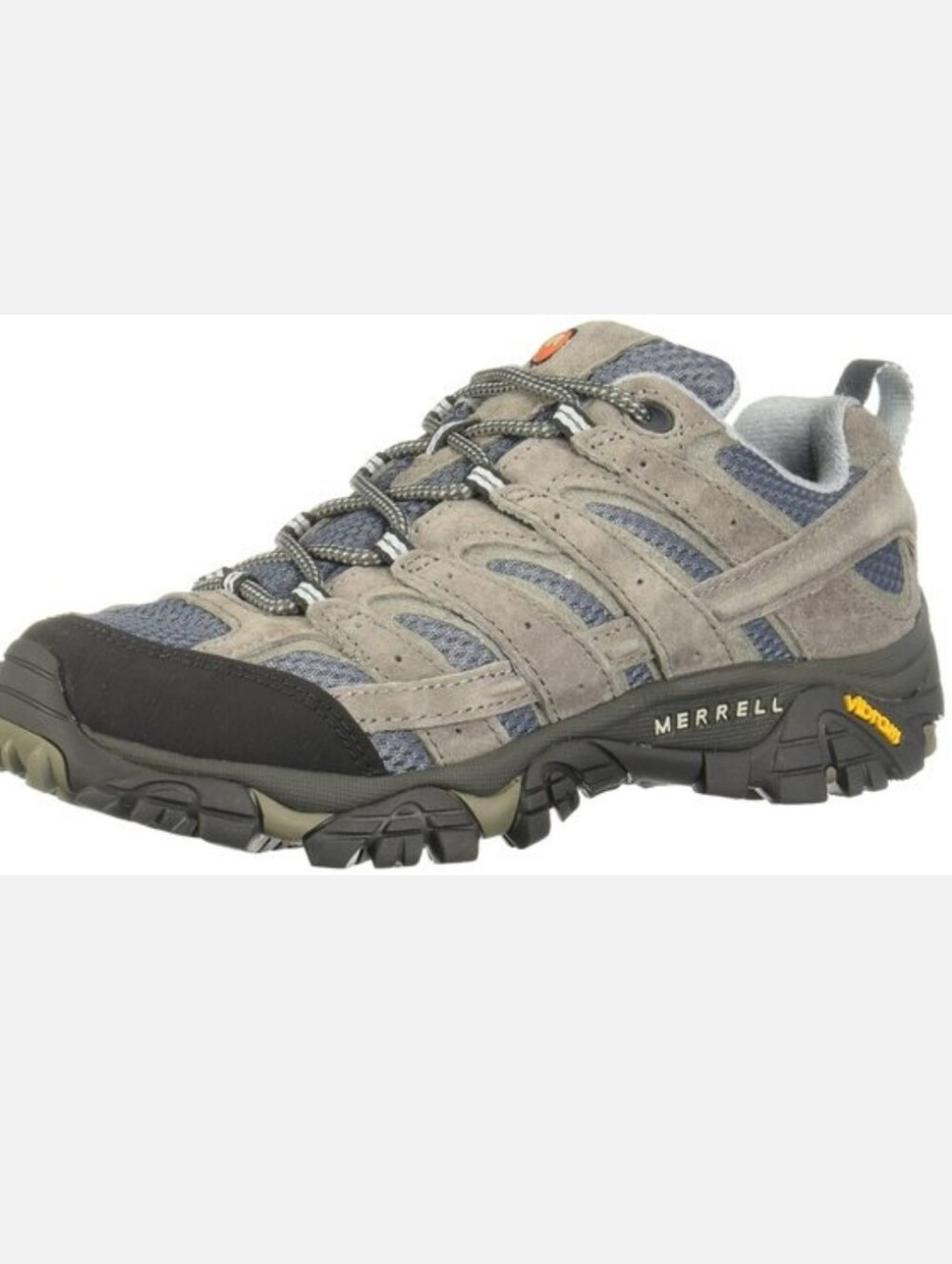 Merrell Moab 2 Vent Grey and Blue Women's Trail Hiking Sneakers NWOT Size 7